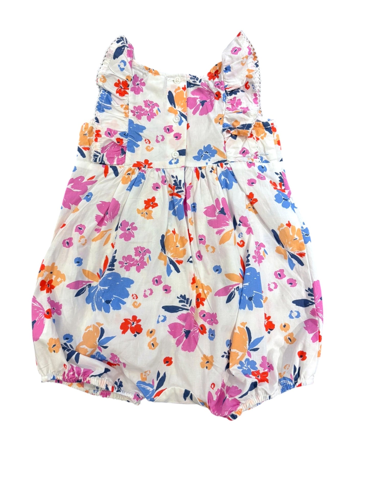 Grenouillère fleurie multicolore Baby Gap (6-12 mois)