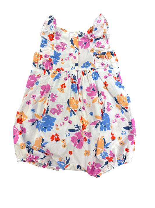 Baby Gap Mehrfarbiger Blumen-Strampler (6-12 Monate)