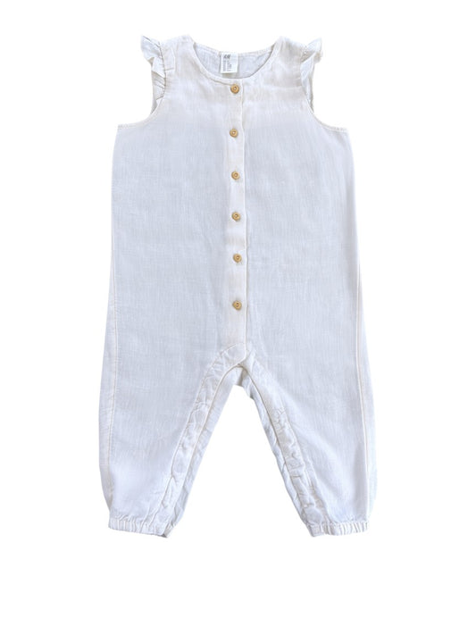 H&M White Romper (9M / 74)