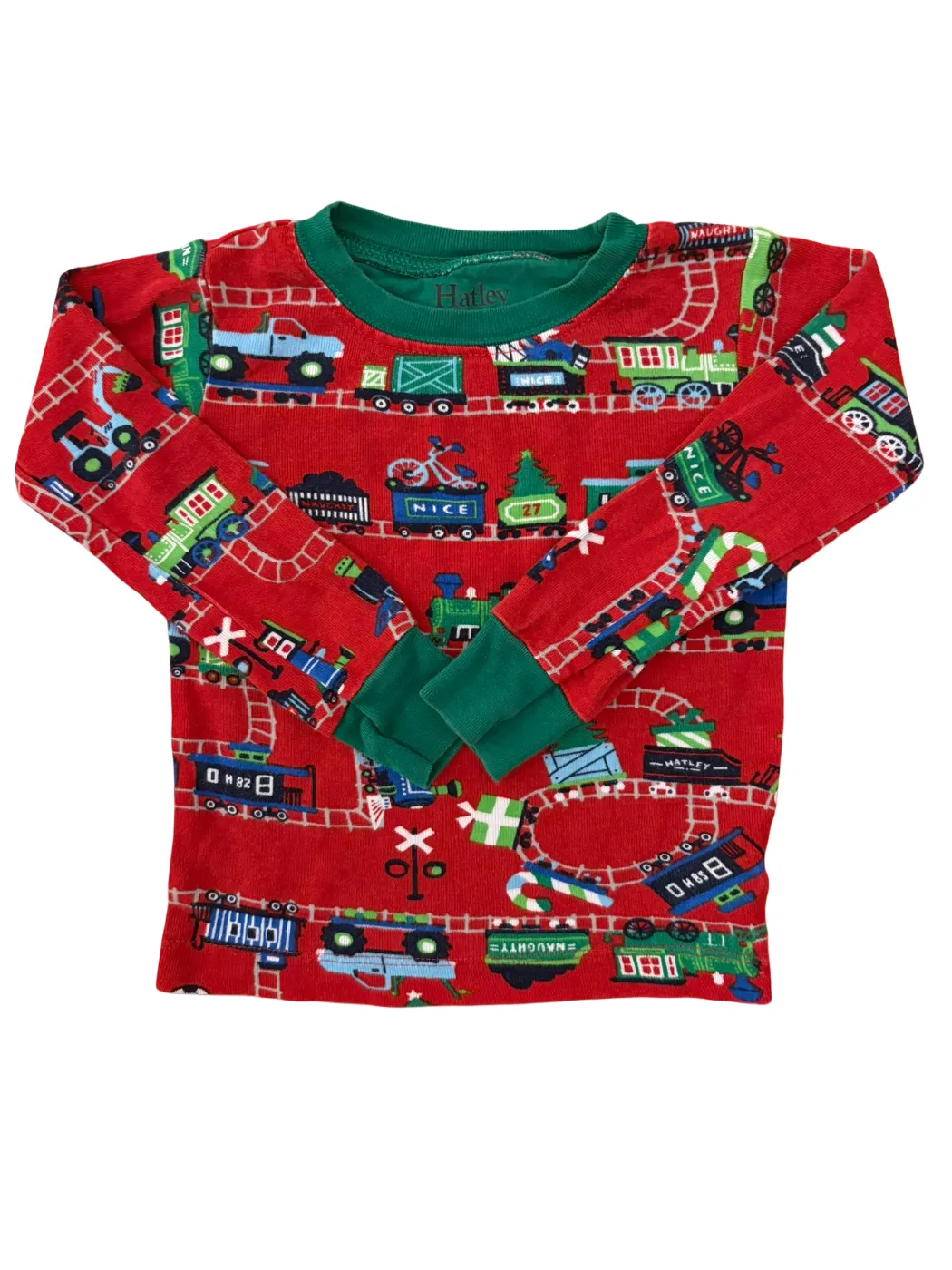 Hatley Christmas Train Pajamas (2Y)