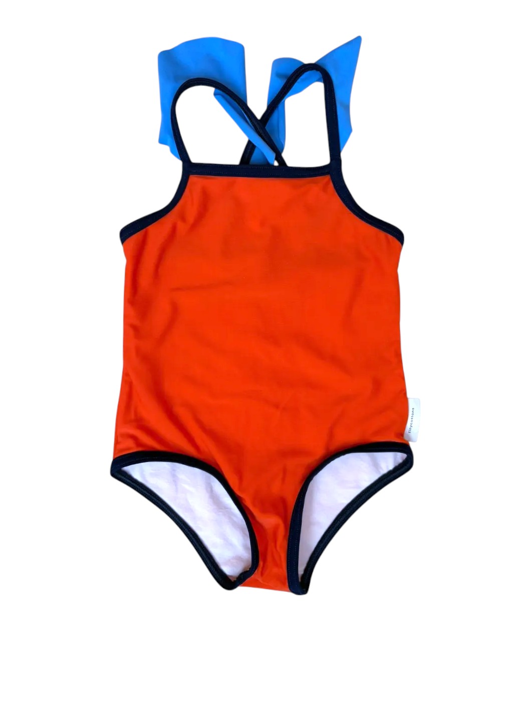 Tiny Cottons Orange Swimsuit (2Y)