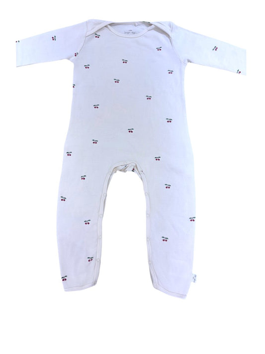 Konges Sløjd White Cherry Footed Romper (18-24M / 86)
