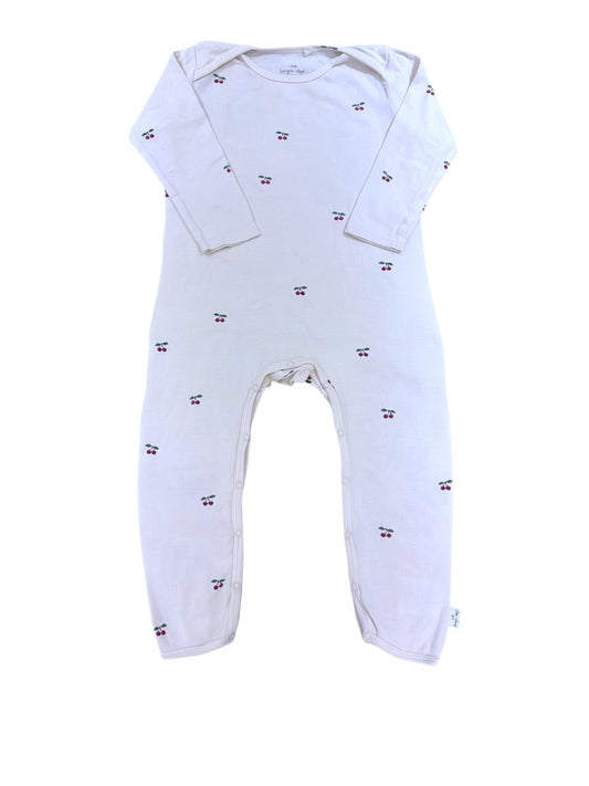Konges Sløjd White Cherry Footed Romper (18-24M / 86)
