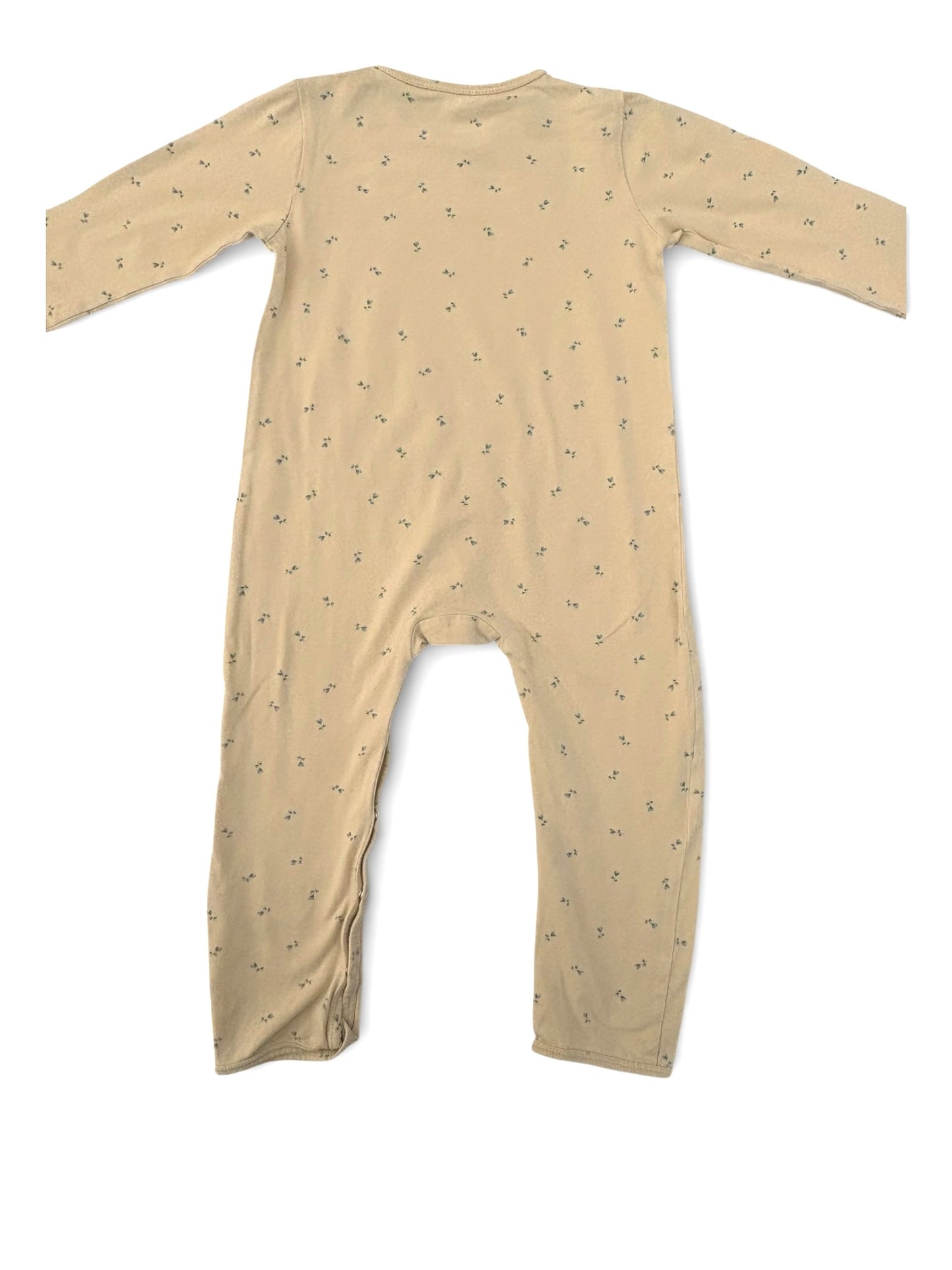 Konges Sløjd Barboteuse fleurie beige (18M)