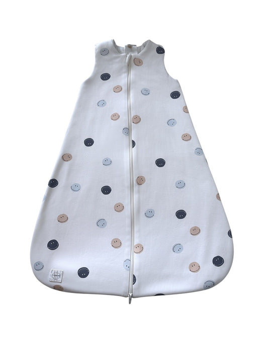 Lässig Unisex Cream Smiley Sleep Sack, 7-12M - second hand baby clothing