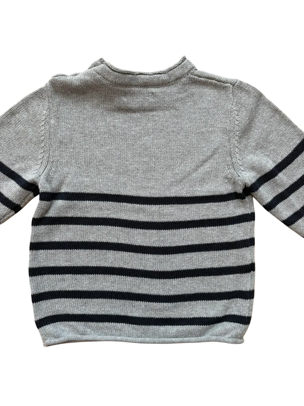 MNG Kids Grey Striped Sweater (12-18M)
