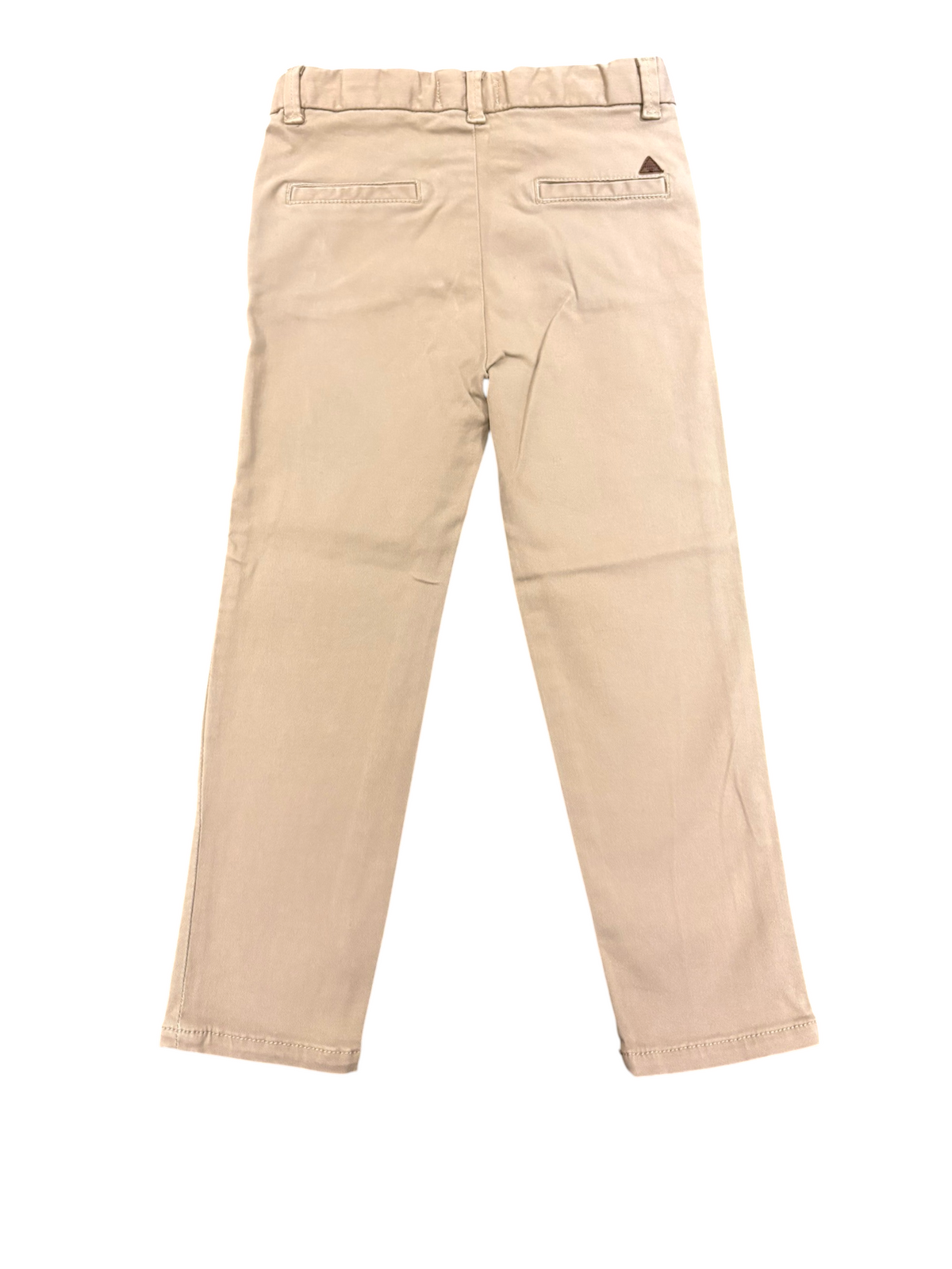 Mango Kids Boy Beige Cotton Chino Trousers, 3-4Y / 104 - second hand baby clothing