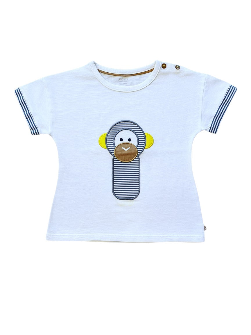 Obaïbi T-Shirt, Short-Sleeved size 23M (86cm) - second hand baby clothing