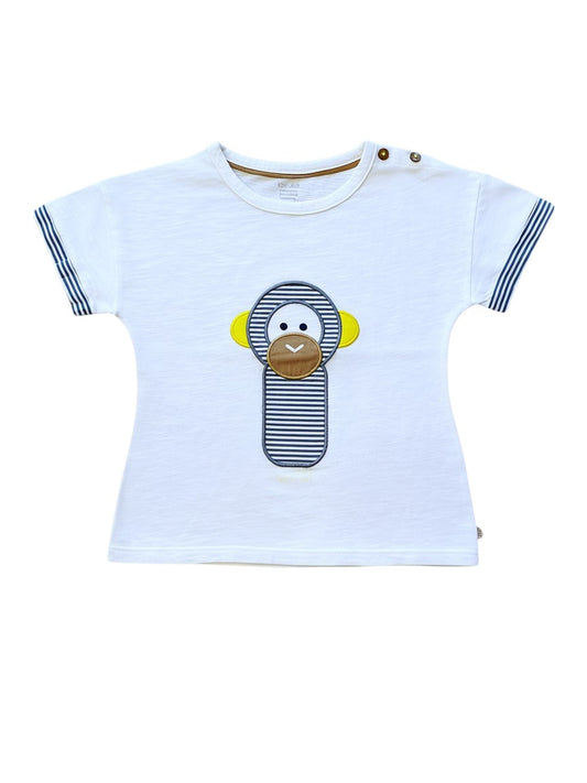 Obaïbi T-Shirt, Short-Sleeved size 23M (86cm) - second hand baby clothing