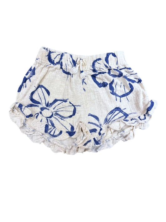 Play Up Navy Floral Muslin Bloomers (12M)