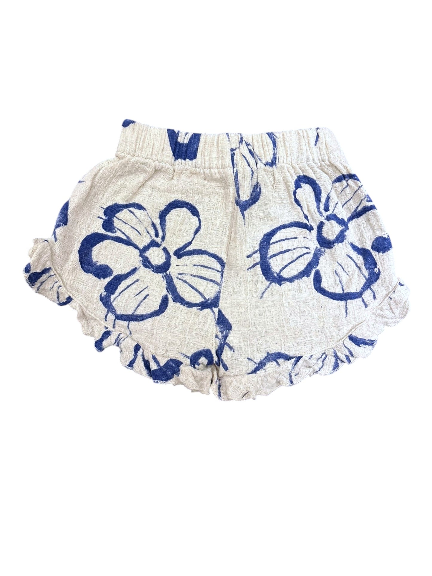 Play Up Navy Floral Muslin Bloomers (12M)