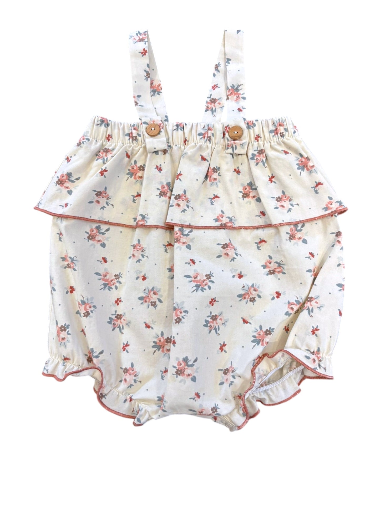 Grenouillère florale douillette (12M)