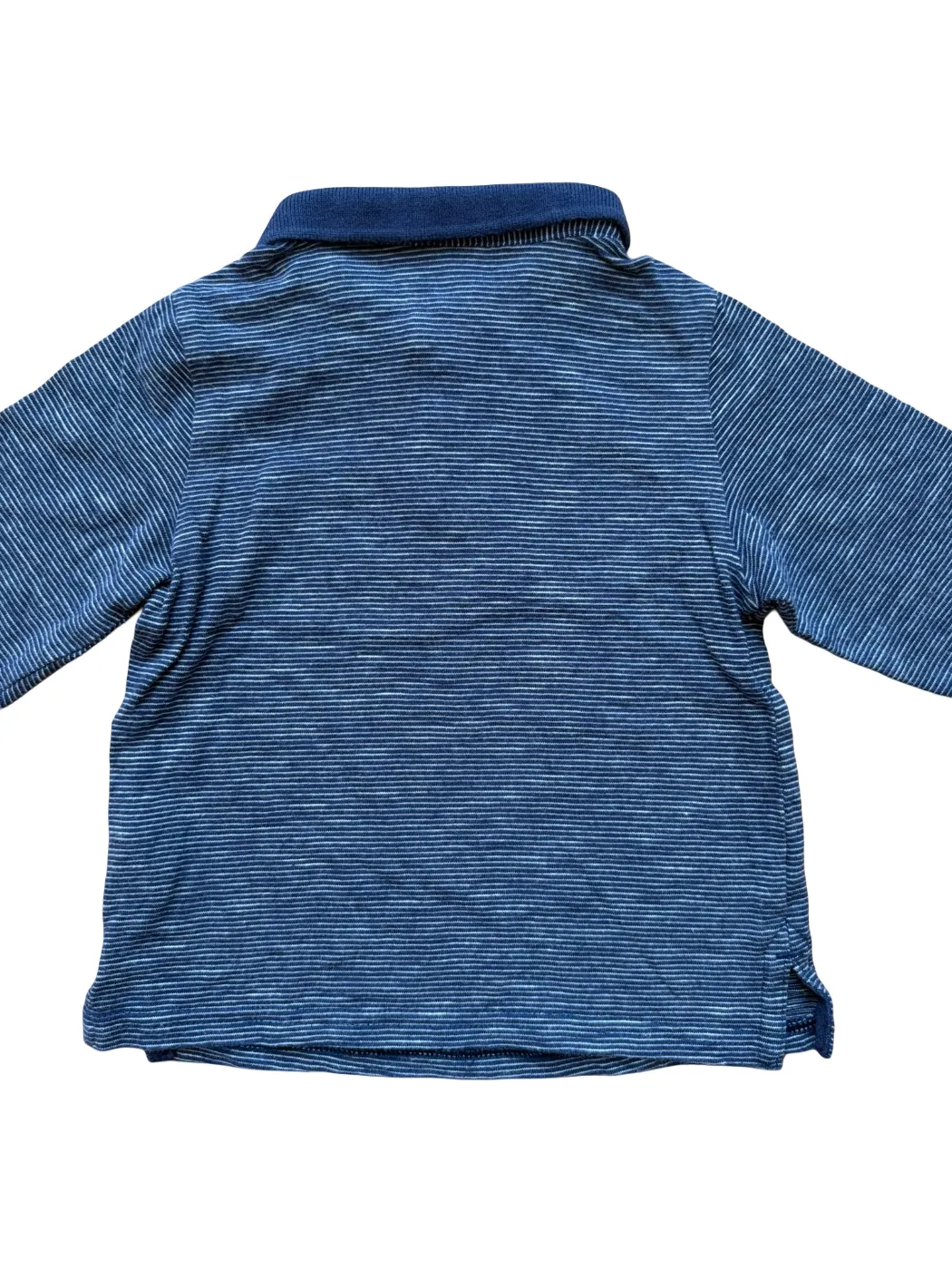 Tape à l'Oeil Navy Striped Polo (18M)