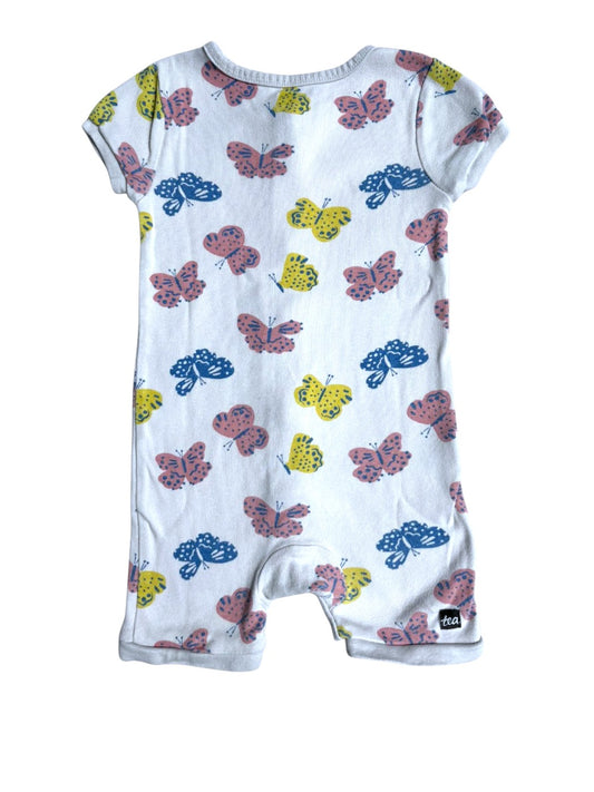 Tea Collection Butterfly Romper size 18-24M - second hand baby clothing