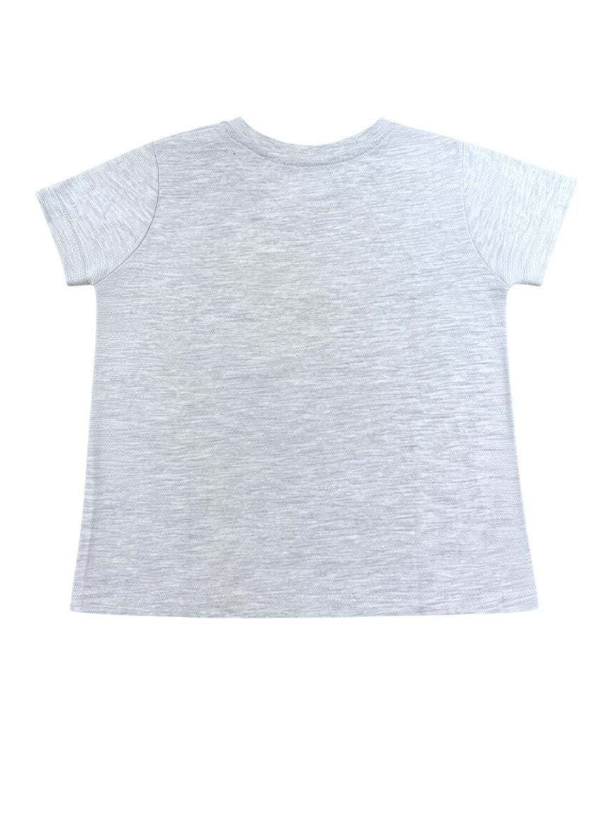 Tom Tailor Unisex Grey Smiley Cotton T-Shirt, 18-24M / 86 - second hand baby clothing