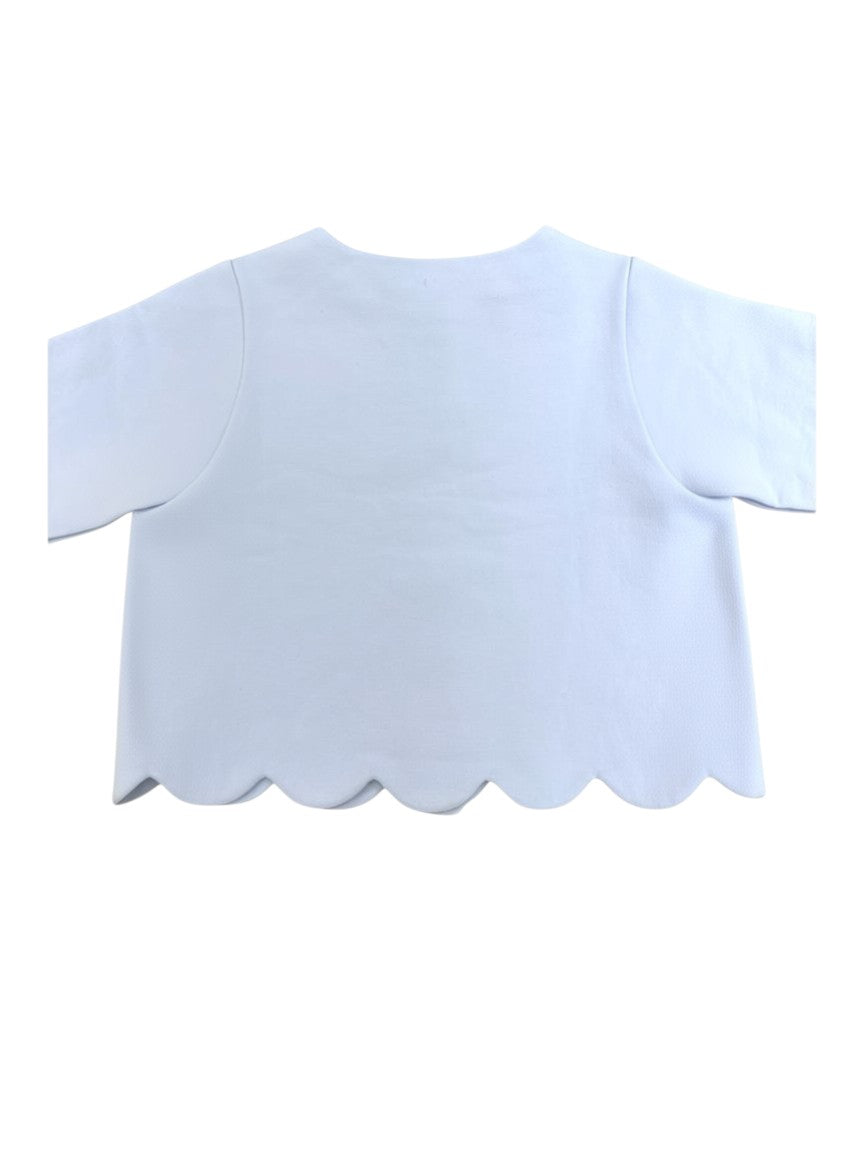 Jacadi Blue Scalloped Snap Cardigan (18M / 81)