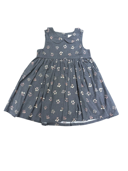 Wheat Navy Floral Dress (18M / 86)
