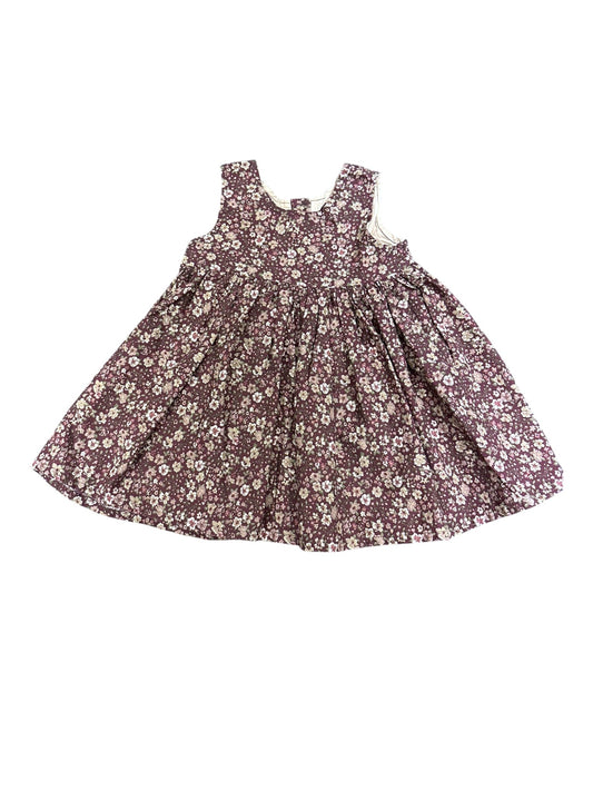 Wheat Plum Ditsy Floral Dress (12M / 80)