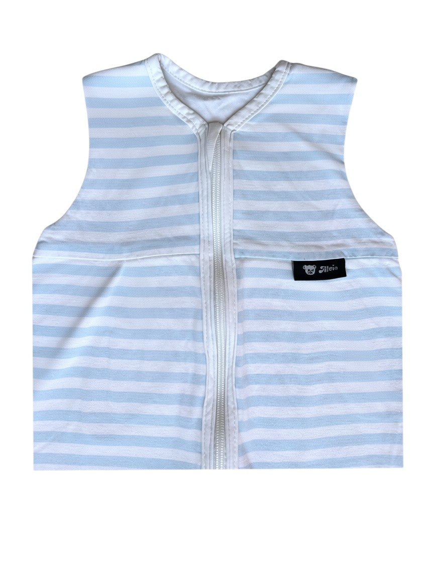 Alvi Blue & White Striped Sleep Sack Inner Bag (70 / 6-9M)