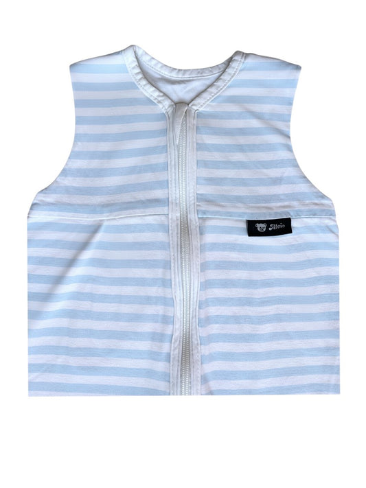 Alvi Blue & White Striped Sleep Sack Inner Bag (70 / 6-9M)
