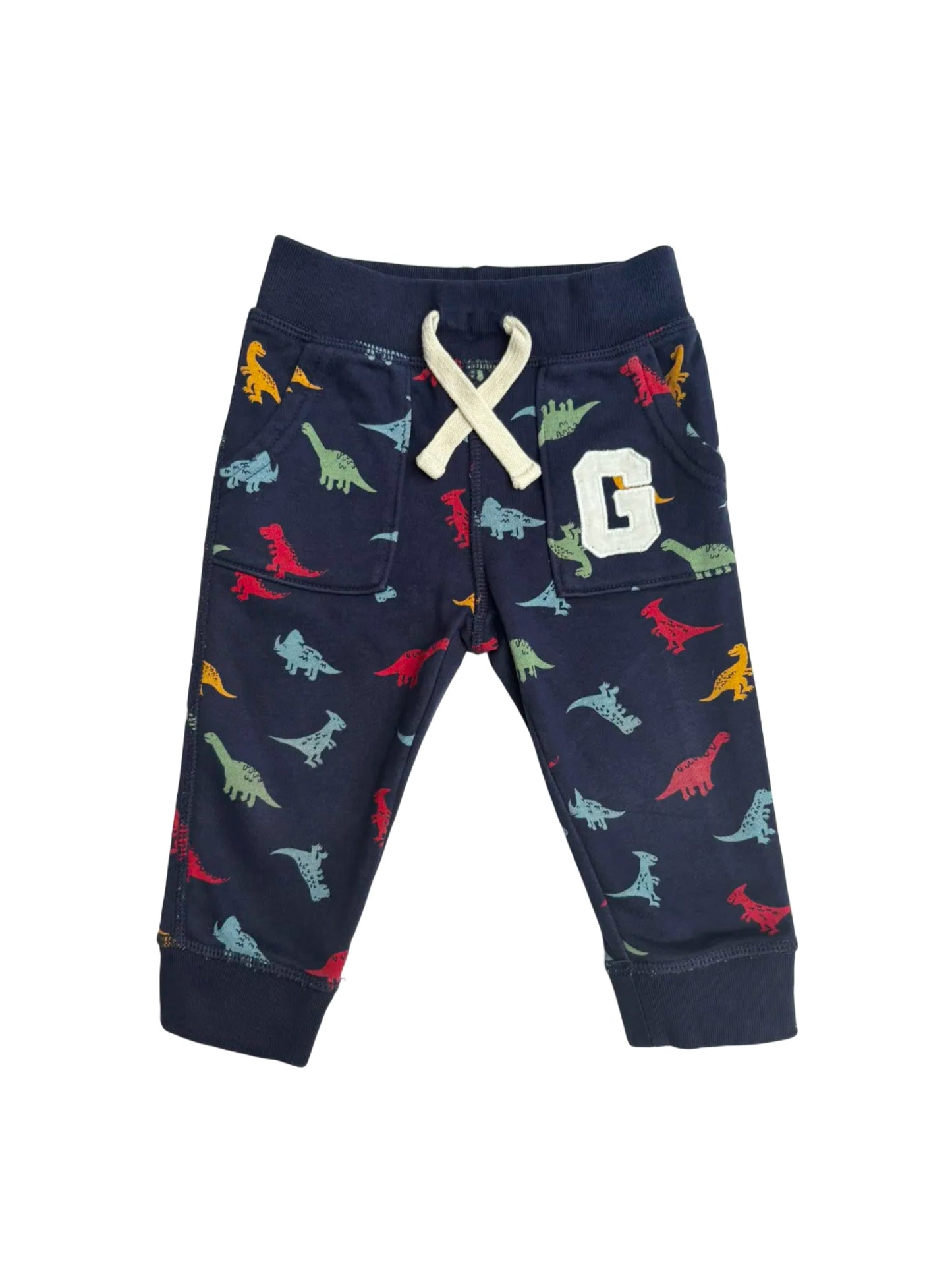 Baby Gap Navy Dinosaur Outfit (18-24M)