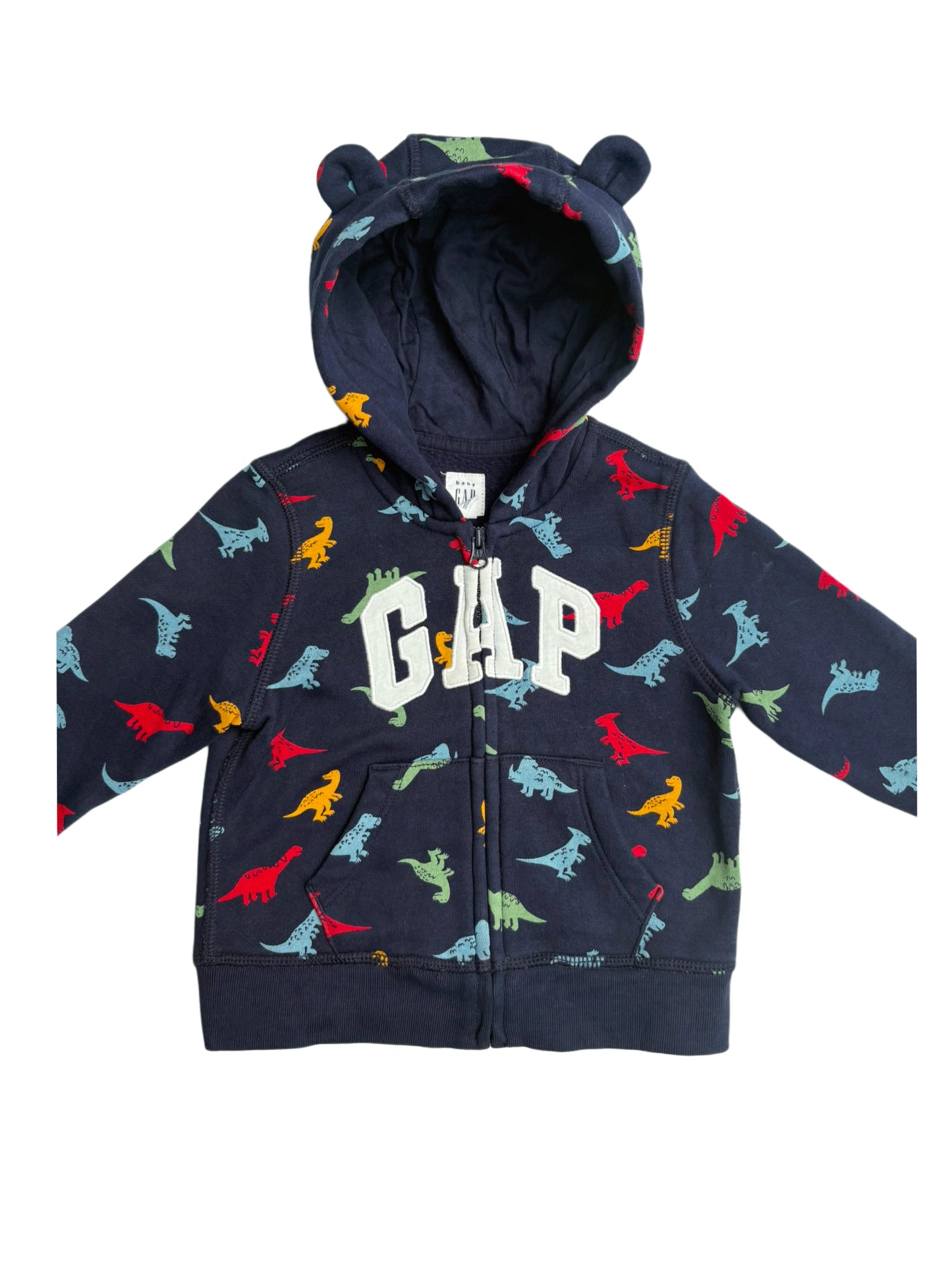 Baby Gap Navy Dinosaur Outfit (18-24M)