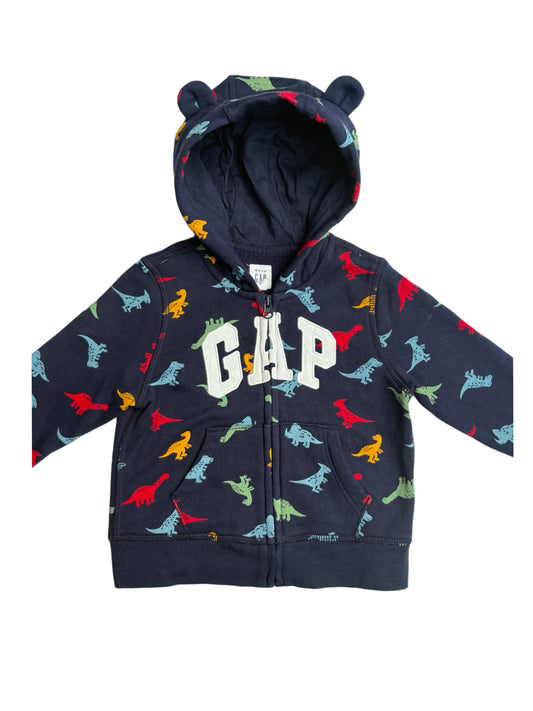 Baby Gap Navy Dinosaur Outfit (18-24M)