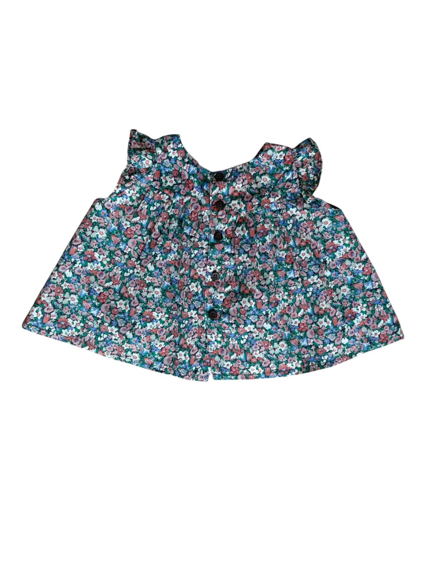 Bonpoint Liberty Floral Sleeveless Tunic (6M)