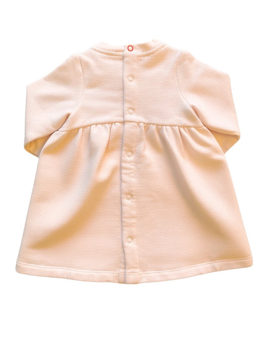 Boss Pink Long Sleeved Dress size 6M - second hand baby clothing