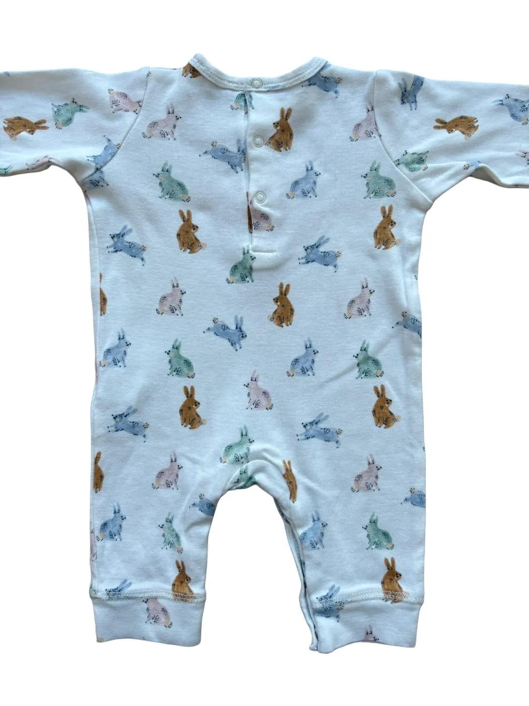 Grenouillère lapin blanc Bout'chou (3M)