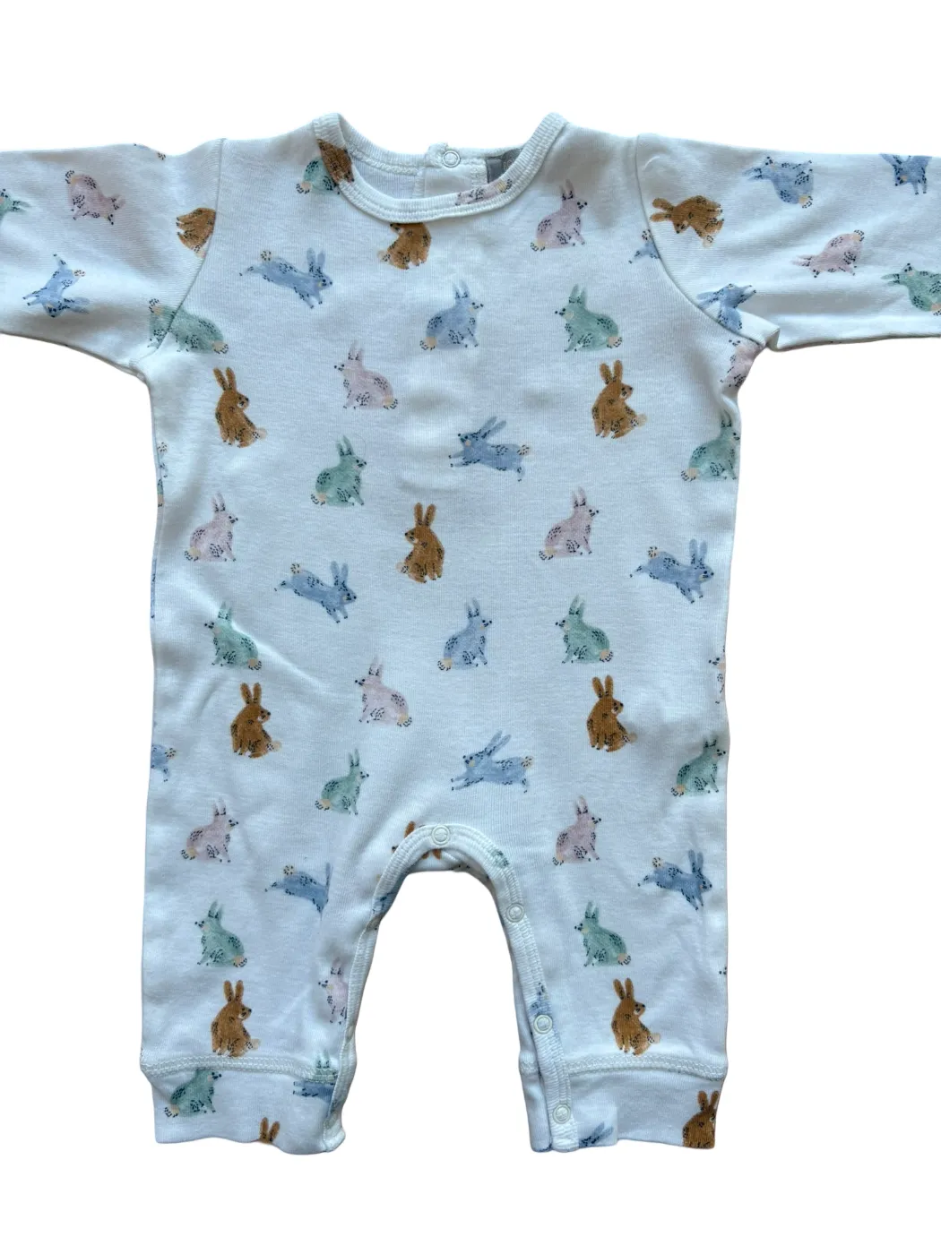 Grenouillère lapin blanc Bout'chou (3M)