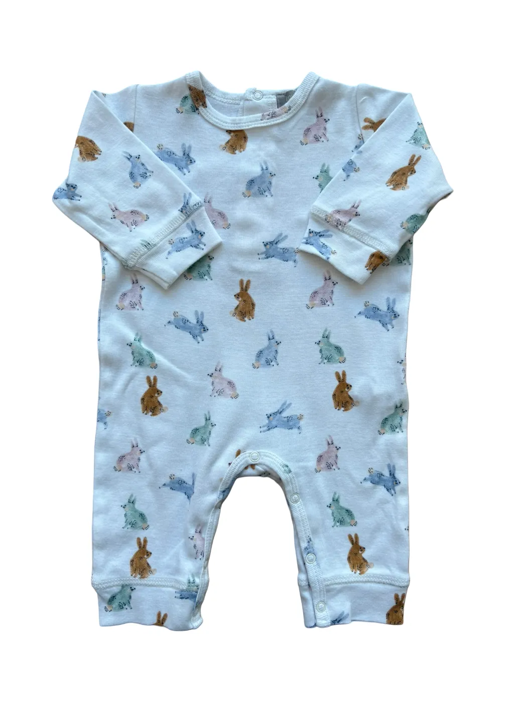 Grenouillère lapin blanc Bout'chou (3M)