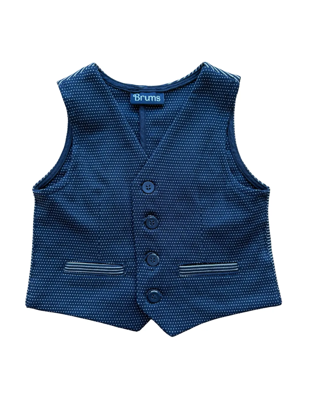 Ensemble costume formel Brums Navy (6M / 68)