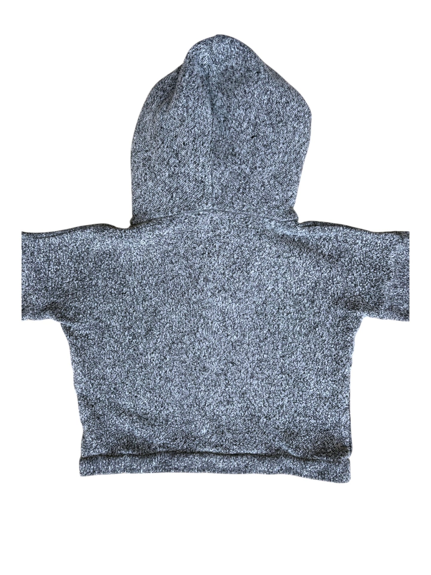 Búho Grey Sherpa Hooded Sweatshirt (3Y)