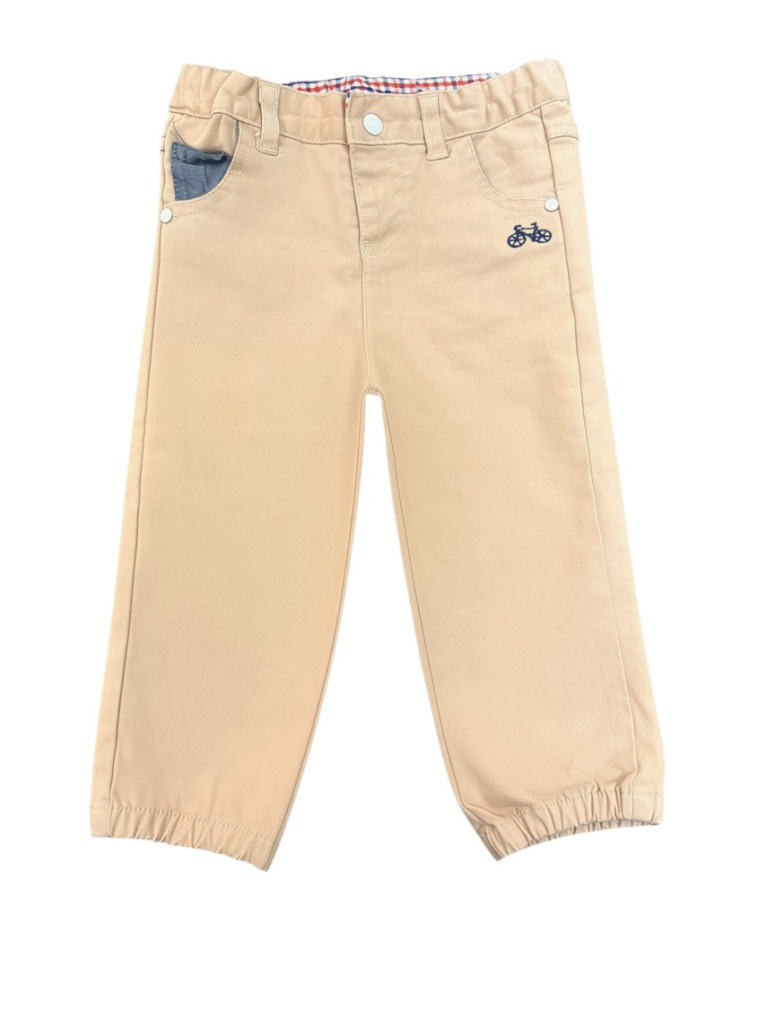 Cadet Rousselle Khaki Bicycle Pants (18M)