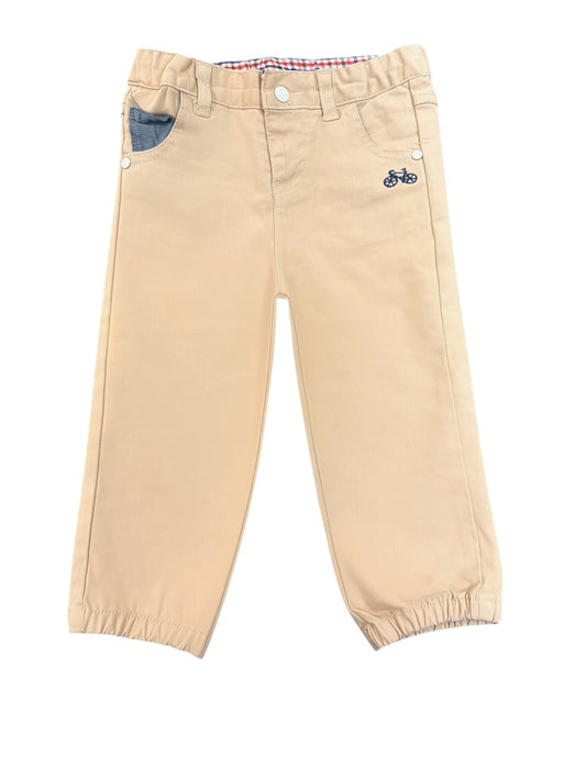 Cadet Rousselle Khaki Bicycle Pants (18M)