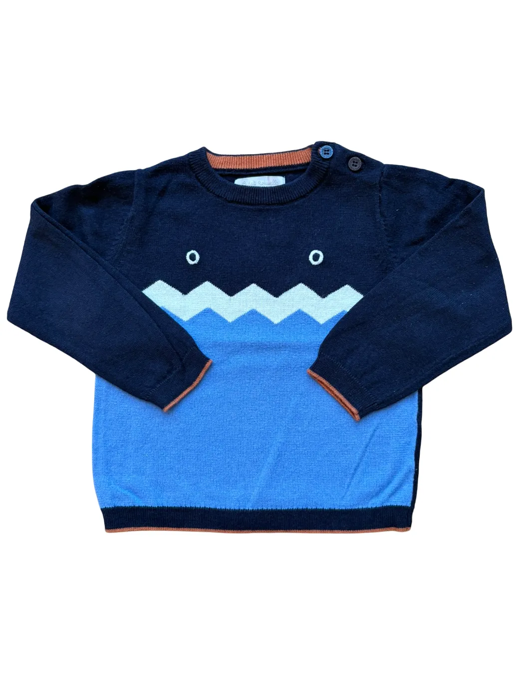 Cadet Rousselle Navy Blue Sweater (2Y)