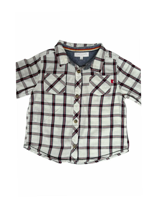 Cadet Rousselle Plaid Shirt (18M)