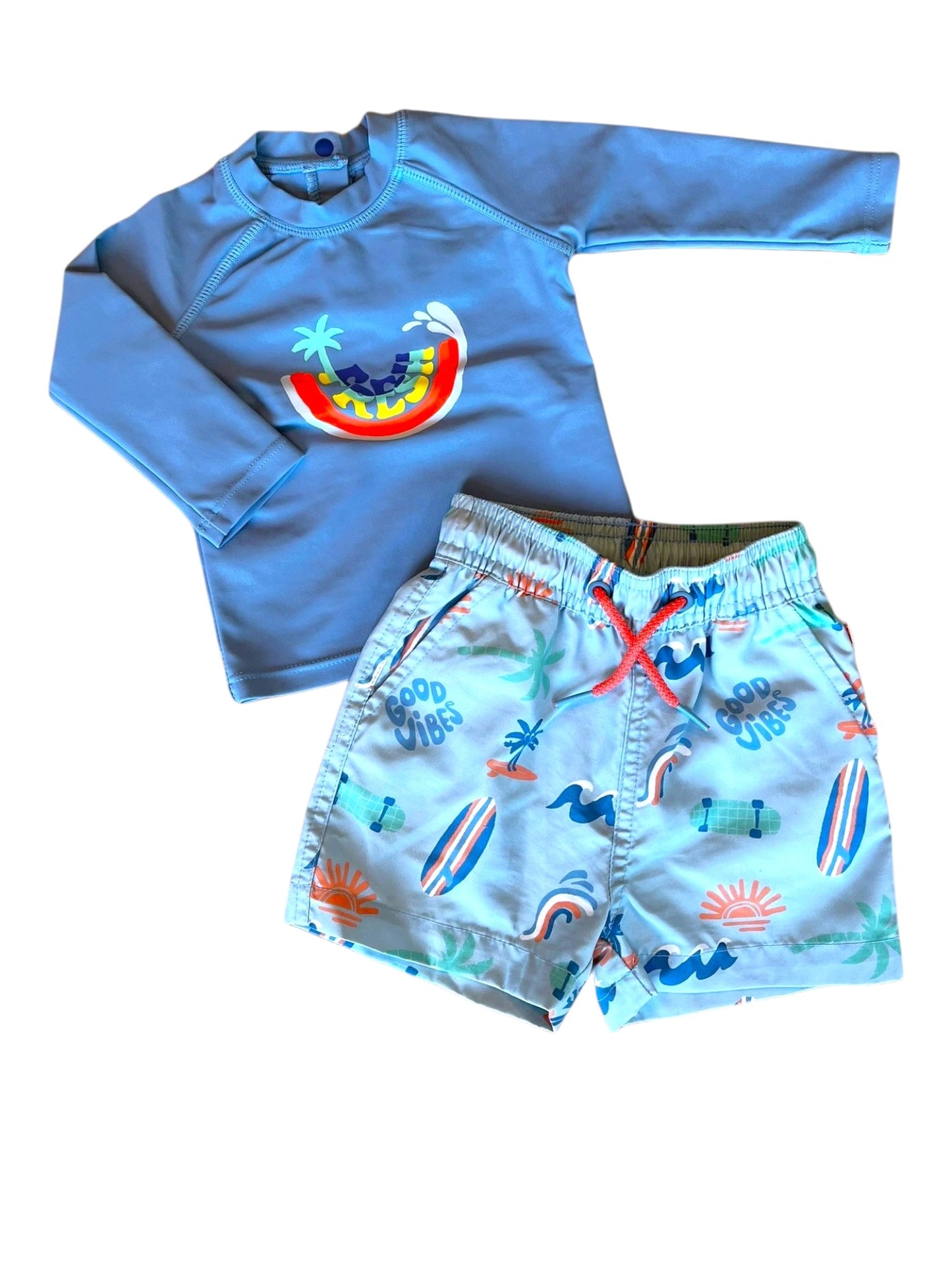 Catimini Swim Ensemble size 6M - second hand baby clothing