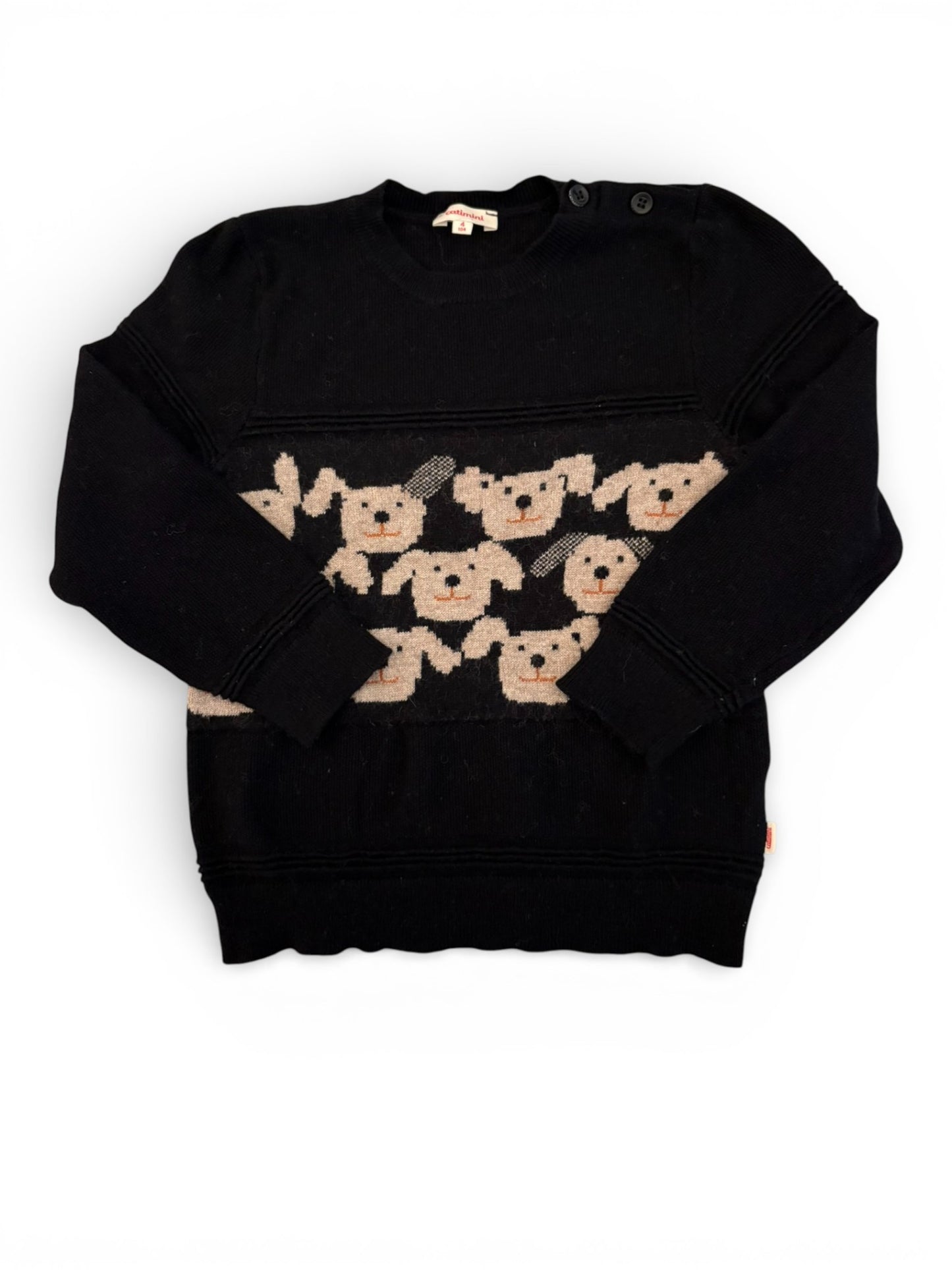Catimini Black Sweater (4Y / 104)