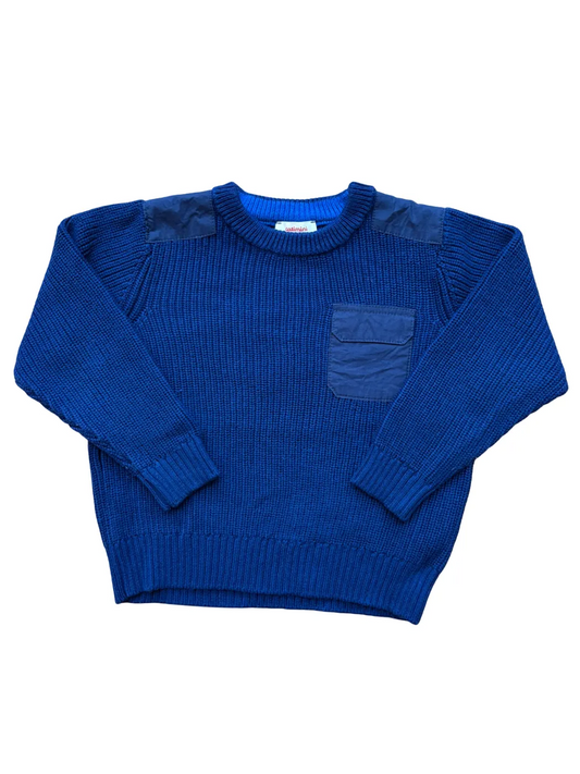Catimini Blue Pocket Sweater (6Y/116)