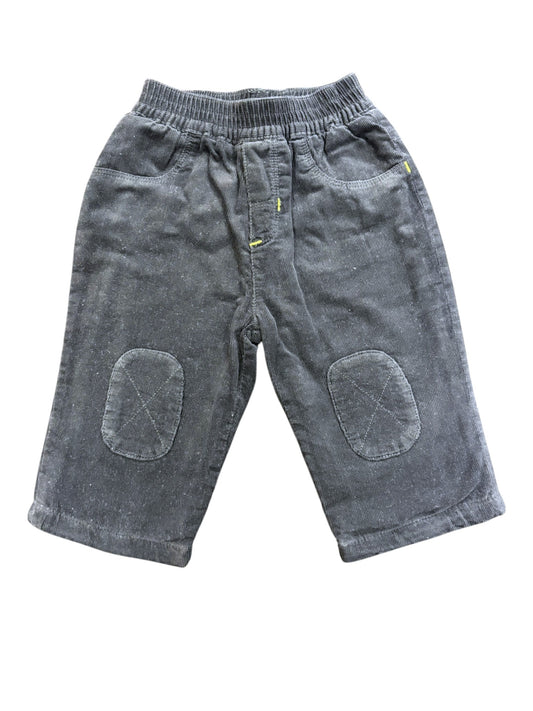 Pantalon en velours côtelé gris Catimini (6M)