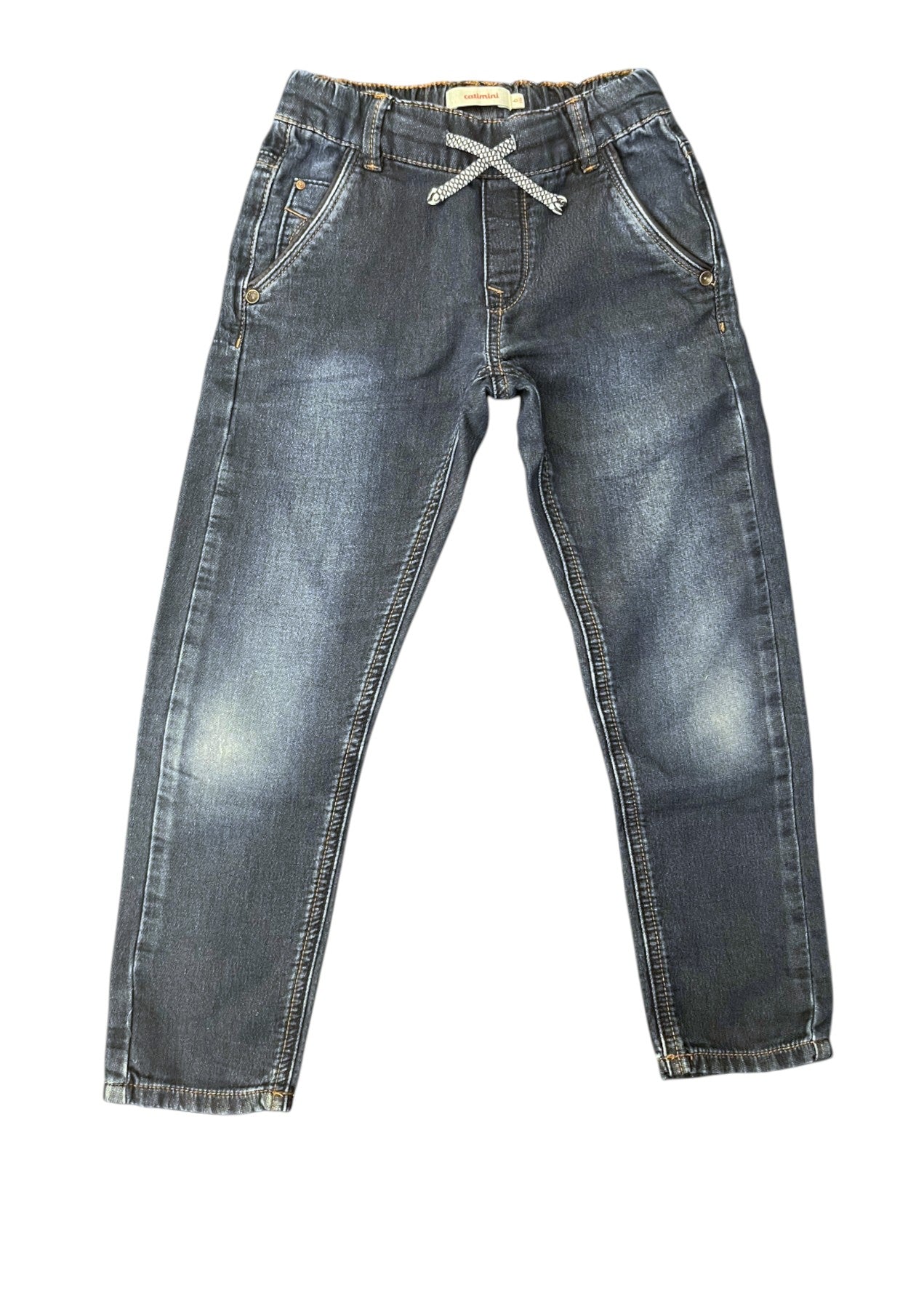 Catimini Drawstring Jeans size 6Y - second hand baby clothing