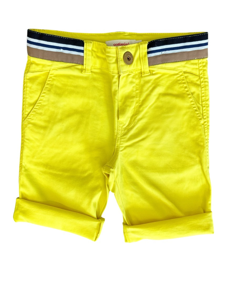Catimini Neon Yellow Shorts (3Y)