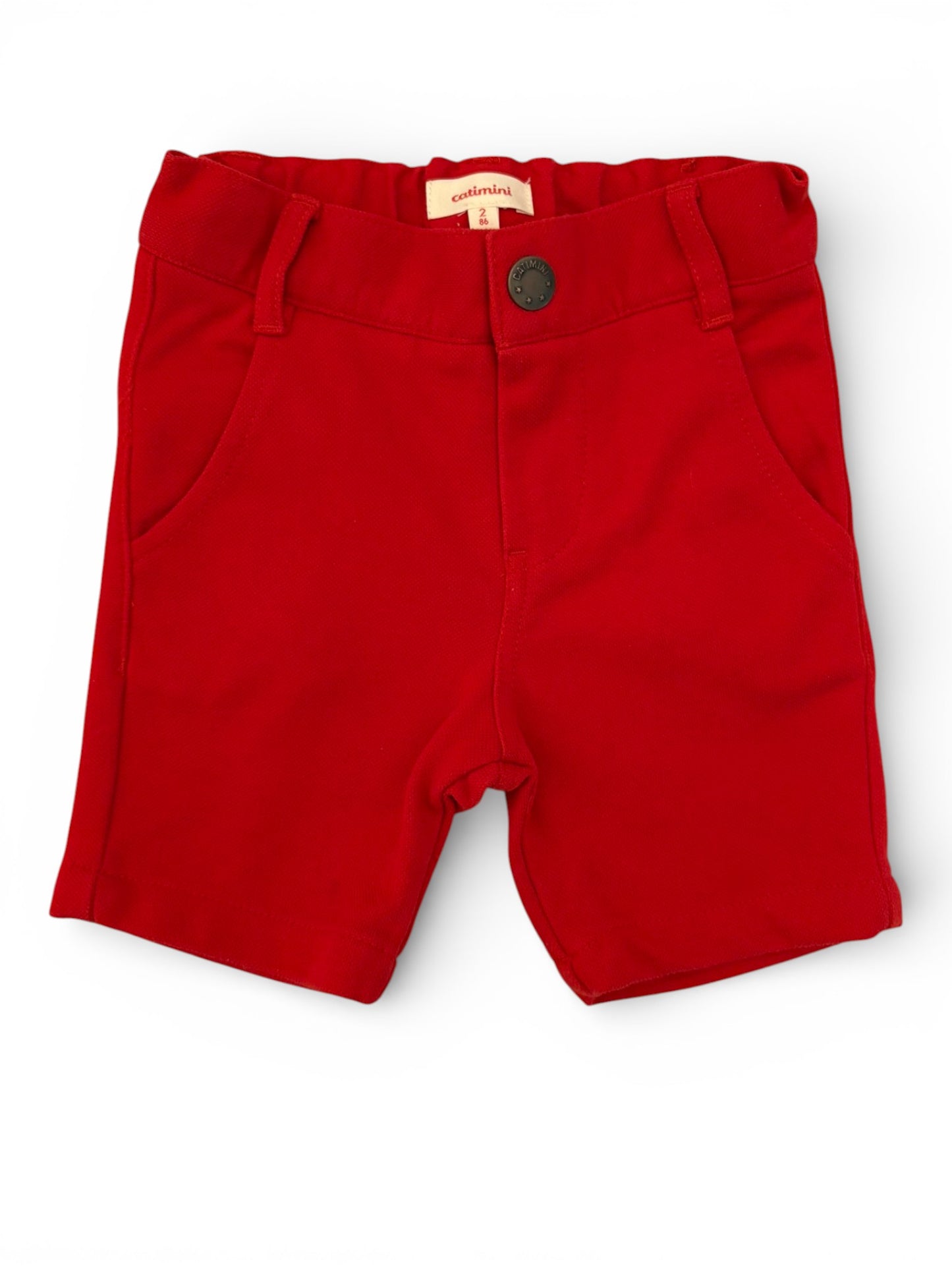 Short rouge Catimini (2 ans)