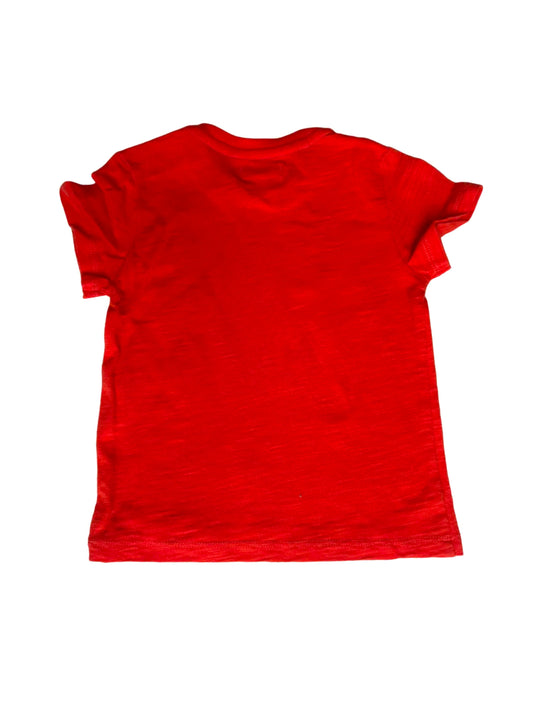 Catimini Orange Dinosaur T-Shirt (2Y)