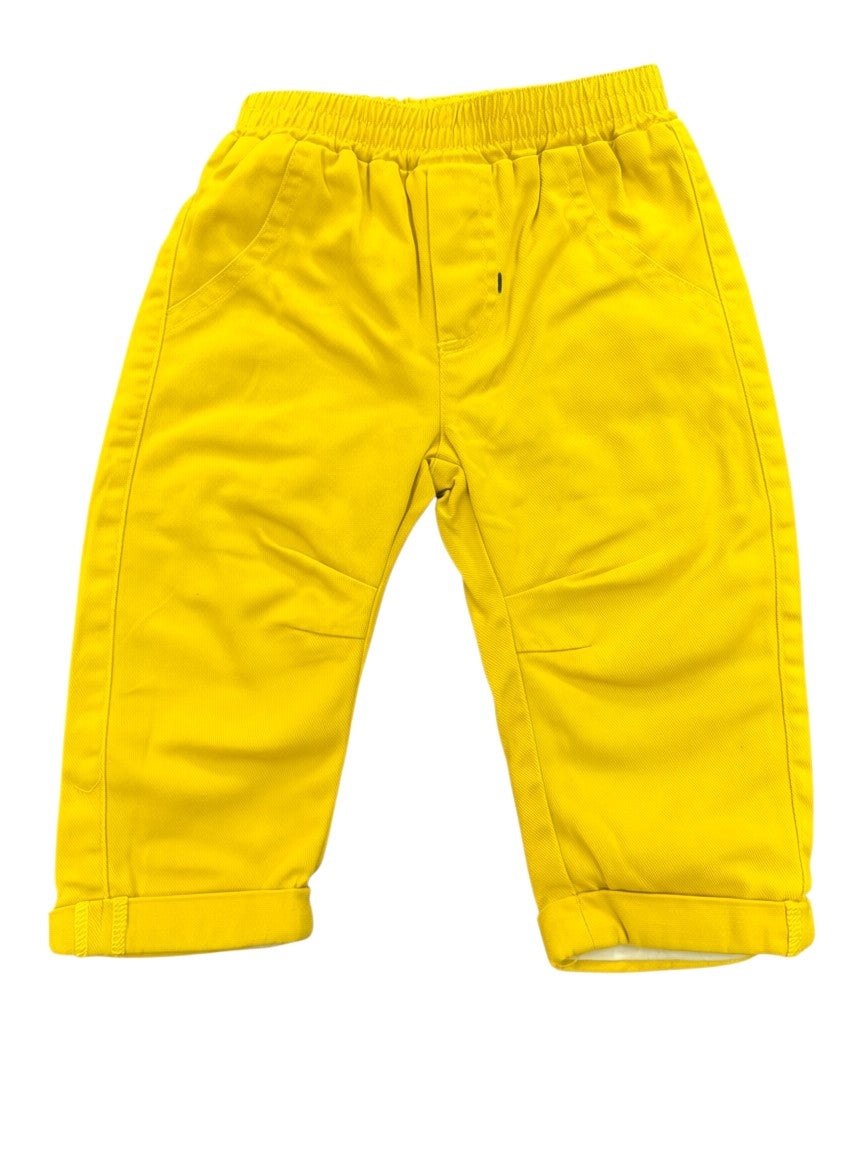 Pantalon jaune Catimini (6M)