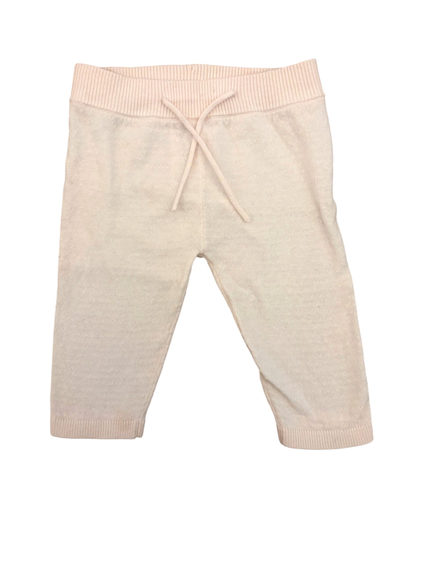 Chloé Light Pink Knit Pants (6M)