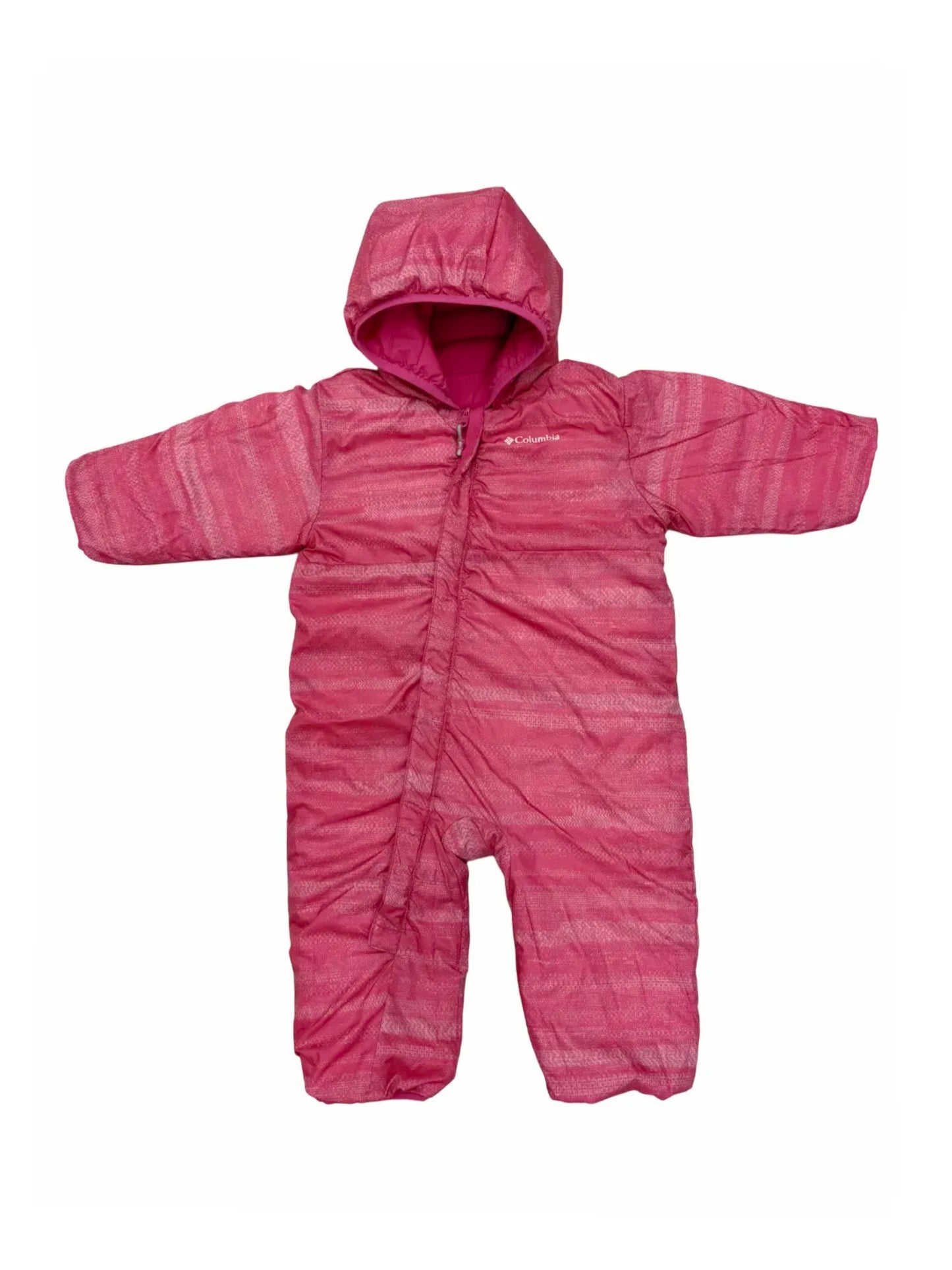 Columbia Pink Reversible Ski Outfit (12-18M)