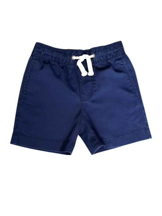 Crewcuts Boys Navy Cotton Shorts, 2Y - second hand baby clothing